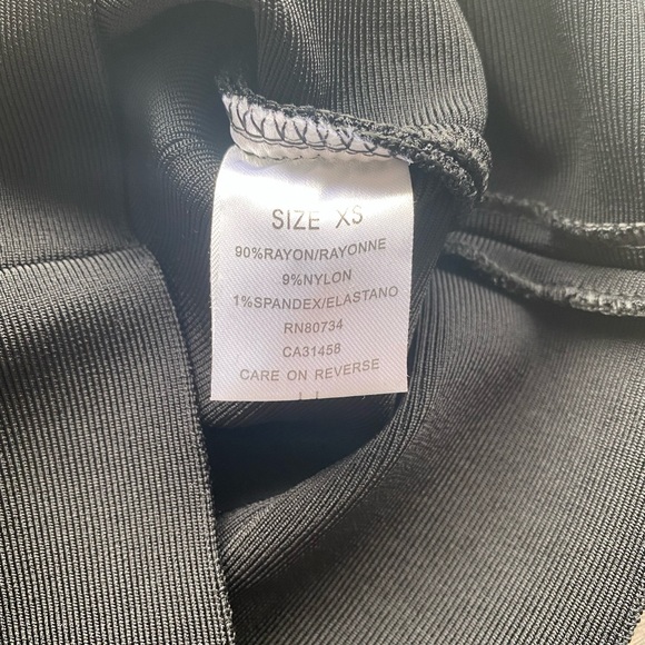 Bandage skirt - black - Picture 6 of 6